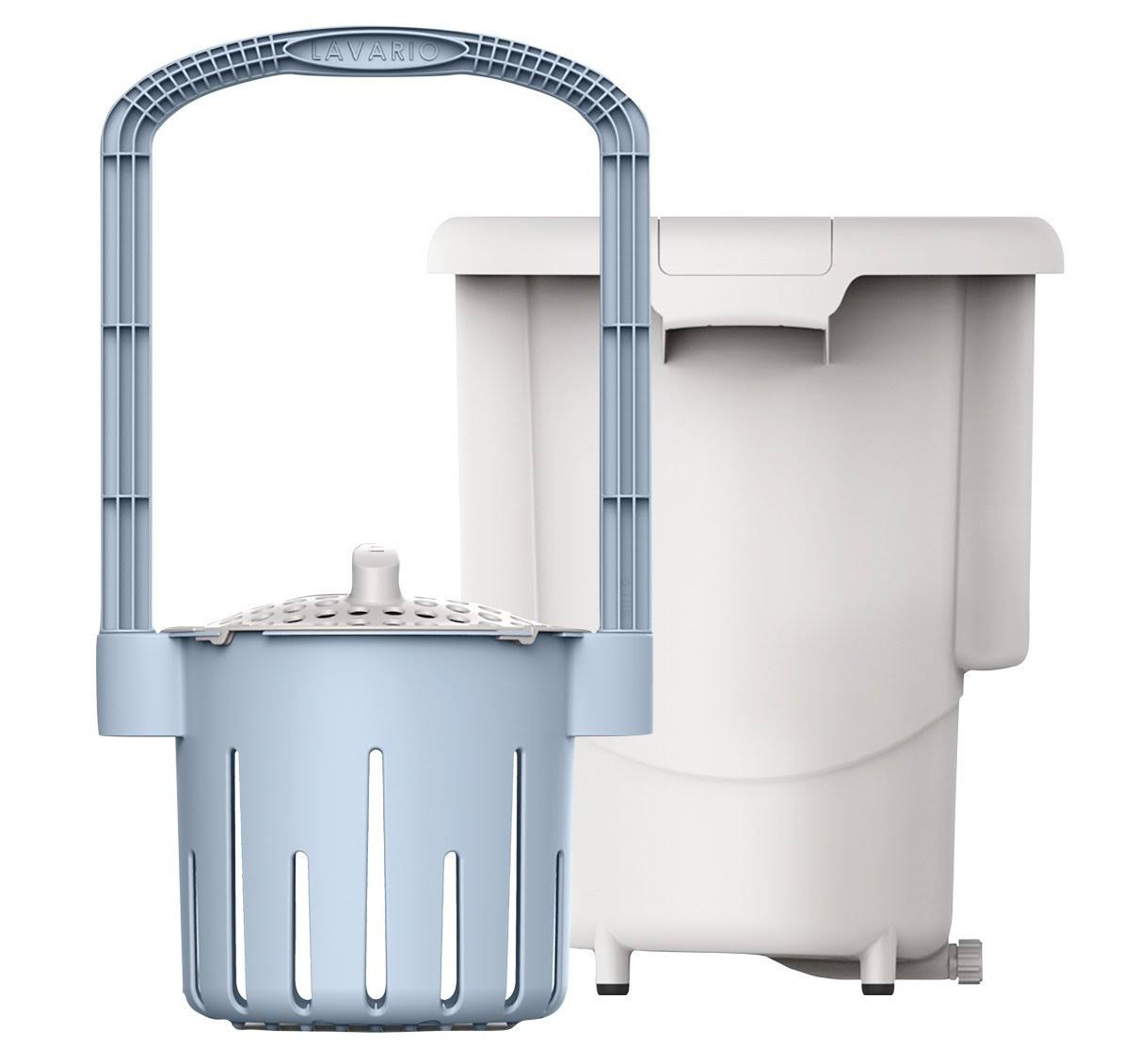 Lavario Portable Clothes Washer (Manual Non-Electric Portable Washing Machine for Camping, Apartments, RV , Delicates)