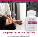 Nexus Formulas NeuroFlo Supplement – Circulation and Vein Support for Healthy Legs – Horse Chestnut Formula for Nerve Function, Numbness, Tingling