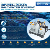 Intex Krystal Clear 7,000-gallon Saltwater System