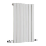 Hudson Reed NAHB0247 Sloane – White Horizontal Flat Panel Designer Radiator 25 x 16 1/2