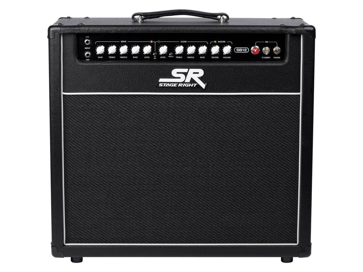 Stage Right by Monoprice SB12 50-Watt All Tube 2-Channel 1×12 Guitar Amp Combo with Reverb