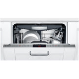 Bosch – 800 Series 24 Top Control Built-In Dishwasher with CrystalDry, Stainless Steel Tub, 3rd Rack, 42 dBa – Custom Panel Ready
