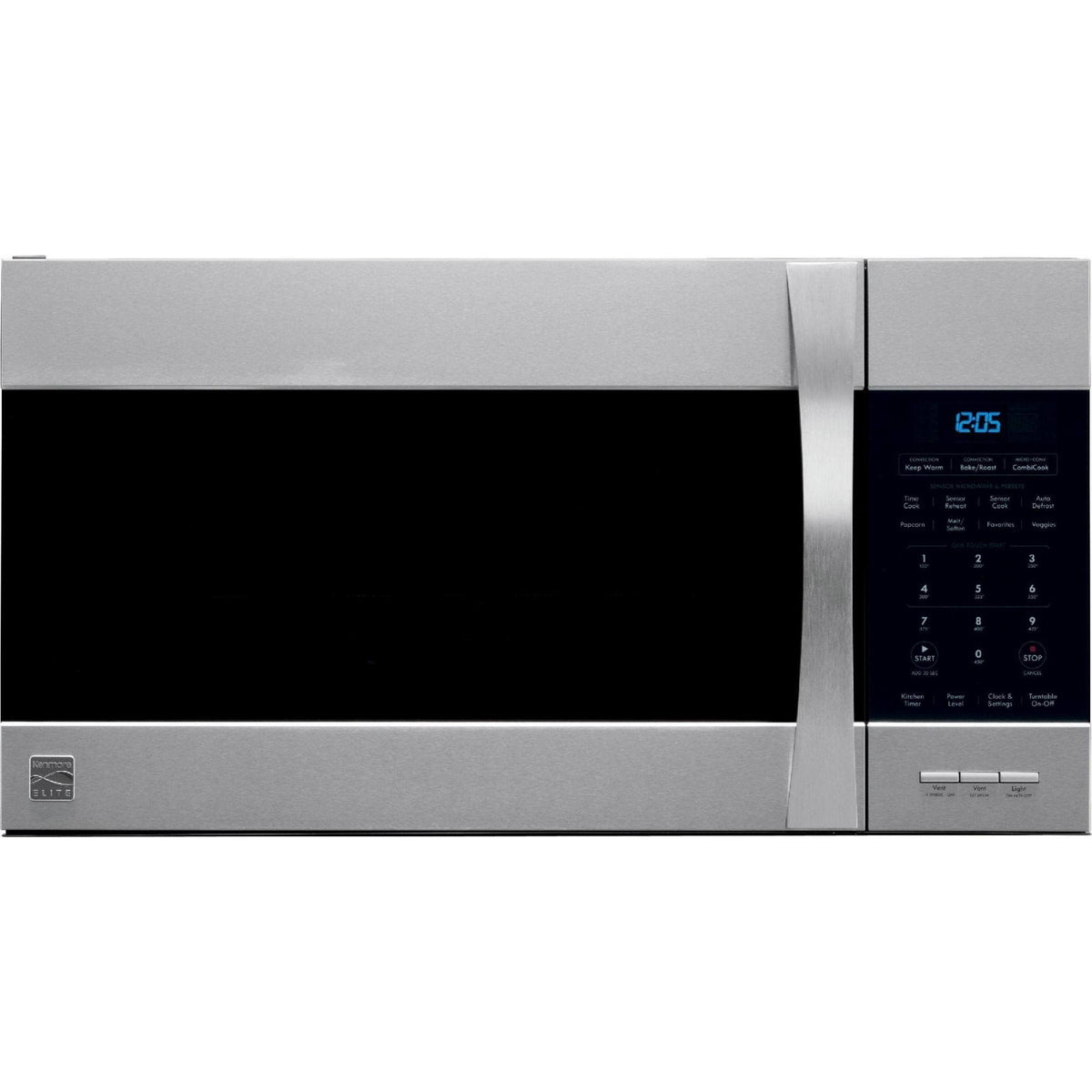 Kenmore Elite 80363 1.5 Cu. ft. Over-the-range Convection Microwave – Stainless Steel