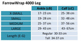 FarrowWrap 4000 Legpiece – Black, Regular Compression Wrap