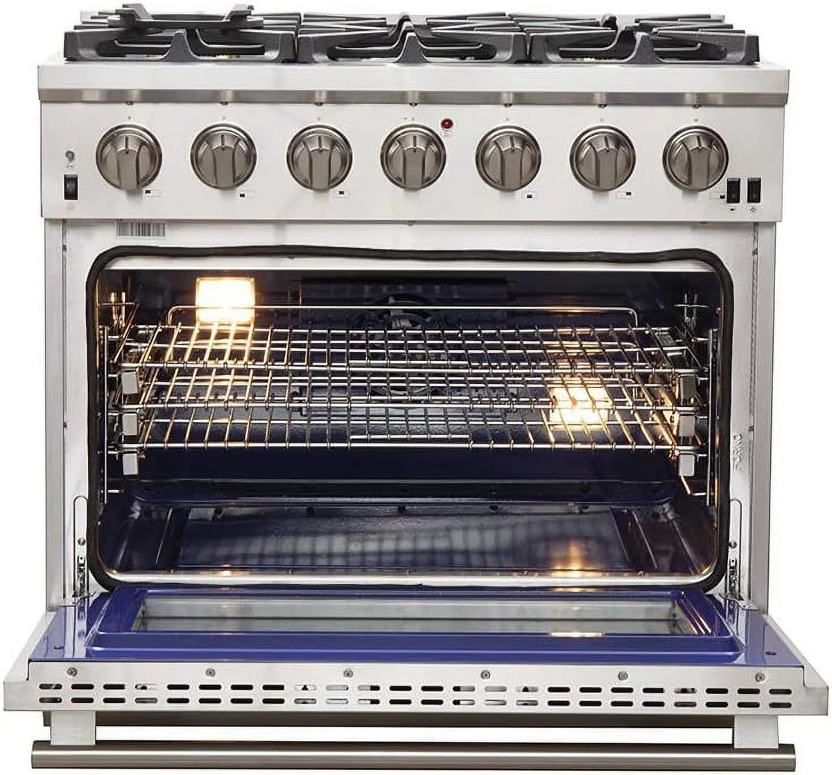 Capriasca – Titanium Professional 36 Freestanding Gas Range