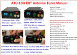 Malahit Antenna Tuner ATU-100 EXT 1.8-50MHz atu100 by N7DDC 7×7 0.96 Inch OLED 3.2 Firmware Programmed with Housing Assembled Machine with USB Cable??No Battery??
