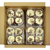 The Cheesecake Factory Bakery Red Velvet Medium Cupcake, 3.14 Ounce — 32 per Case.