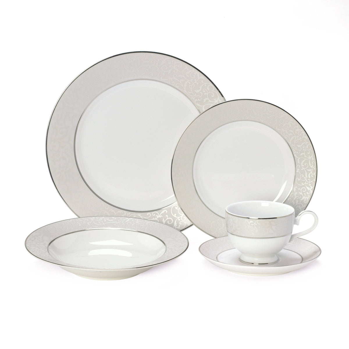 Mikasa Parchment 40 Piece Dinnerware Set