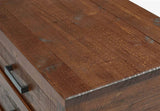 Camaflexi Carmel 3 Drawer Nightstand, Antique Walnut