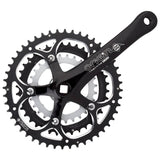 Origin8 Trekking Bicycle Crankset P-fit 175X48/38/28Bk Sqr