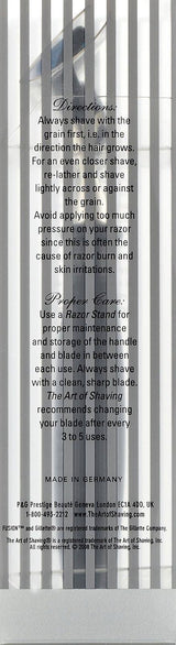 The Art of Shaving Fusion Black u0026 Nickel Razor