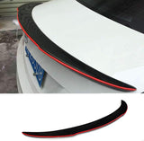 Mosion Auto FD Style Red Line Carbon Fiber Rear Spoiler for Mercedes-Benz CLA45 AMG W117 C117 CLA 250 180 260