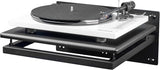 Pangea Audio Turntable Wall-Mount Record Player Shelf Black