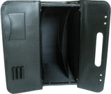 Amerileather Black Leather Pilot Case