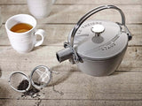 Staub Cast Iron 1-qt Round Tea Kettle – Basil, Made in France