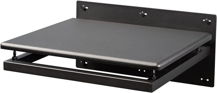 Pangea Audio Turntable Wall-Mount Record Player Shelf Black