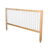 CritterGuard 23.5 in. Cedar Garden Fence (4-Pack)