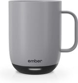 Ember Temperature Control Smart Mug 2, 14 Oz, App-Controlled Heated Coffee Mug with 80 Min Battery Life and Improved Design, White