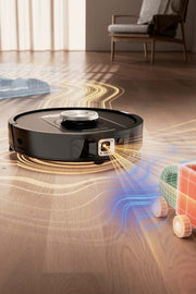 Shark PowerDetect™ 2-in-1 Robot Vacuum and Mop with NeverTouch™ Pro Base (White)