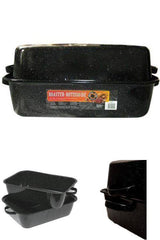 Granite Ware Covered Rectangular Roaster