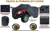 Heavy Duty 4 Wheeler ATV Cover Compatible for Cannondale Blaze 440 Quad All Terrain Vehicles 2002-2006. Strong All Weather Protection.