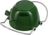 Staub Cast Iron 1-qt Round Tea Kettle – Basil, Made in France