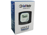 GolfBuddy Voice 2 Talking Golf GPS Rangefinder – Grey