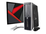 HP 6300 Professional Desktop Computer 8GB Ram 1TB HDD Windows 10 Home Includes 22in LCD Monitor, Mouse and Keyboard, Black