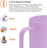 Ember Temperature Control Smart Mug 2, 14 Oz, App-Controlled Heated Coffee Mug with 80 Min Battery Life and Improved Design, White