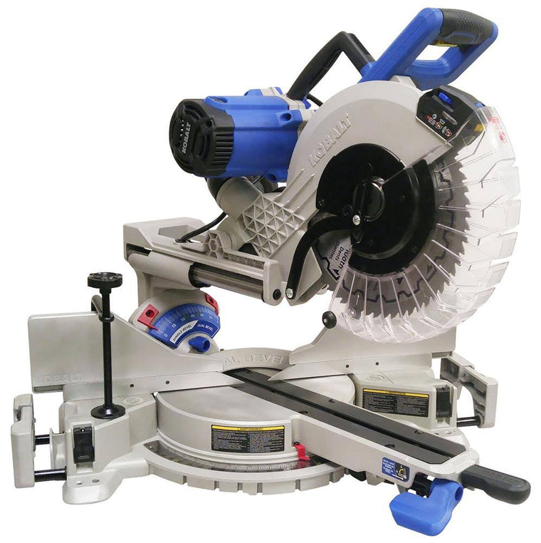 Kobalt 12-in 15-Amp Dual Bevel Sliding Compound Corded Miter Saw