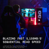WD_BLACK 2TB SN770 NVMe Internal Gaming SSD Solid State Drive – Gen4 PCIe, M.2 2280, Up to 5,150 MB/s – WDS200T3X0E
