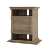 Flipper 10/20 Gallon Aquarium Stand, Rustic Oak
