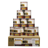Survival Cave Food Canned Beef Case of 12 28oz Cans