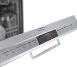 Bosch – 800 Series 24 Top Control Built-In Dishwasher with CrystalDry, Stainless Steel Tub, 3rd Rack, 42 dBa – Custom Panel Ready