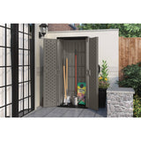 Vertical Storage Shed Suncast, Gray