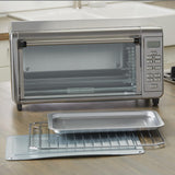 Black+Decker TO3290XSBD Toaster Oven, 8-Slice, Stainless Steel
