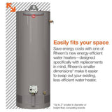 ??Rheem Performance 40 gal. Medium 6 Year 4500/4500-Watt Elements Electric Tank Water Heater