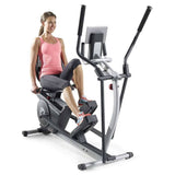 Proform PFEL03815 Hybrid Elliptical u0026 Recumbent Bike Home Gym Home Trainer Bike