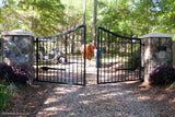 GC GHOST CONTROLS TSS1XP Heavy-Duty Solar Single Automatic Gate Opener Kit for Swing Gates Up to 20 Feet (ft.)